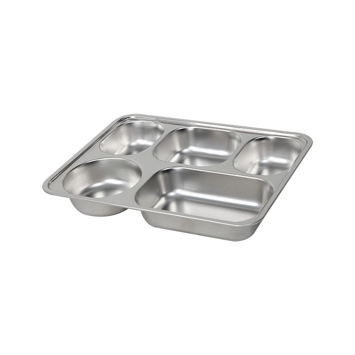 Khay Cơm Bé Sâu 5 Ngăn - 4001 (Không Nắp)