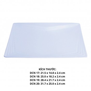 Dĩa Chữ Nhựt Dcn 20 - Dcn20 -FTC