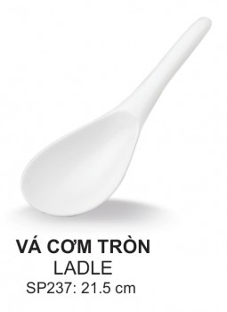 SP237 Vá cơm tròn (White) - SPW
