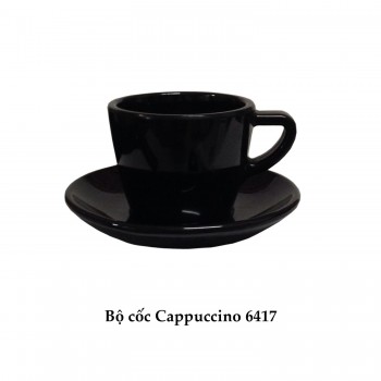 CTP6417-5.75 Dĩa Lót Ly Cappuccino 3.75 (Đen) -  ET