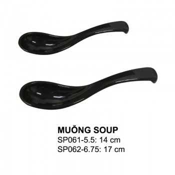 SP061-5.5 Muỗng súp ngắn 5.5 (Black) - SPW SP061-5.5 Muỗng súp ngắn 5.5 (Black) - SPW