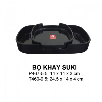T460-9.5 Khay suki 9.5 (Black) - SPW T460-9.5 Khay suki 9.5 (Black) - SPW
