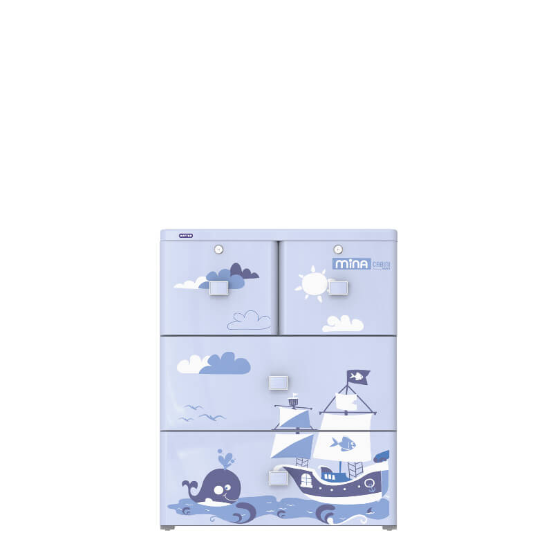 Tủ MINA 3 ngăn - 0225/3 - DT
